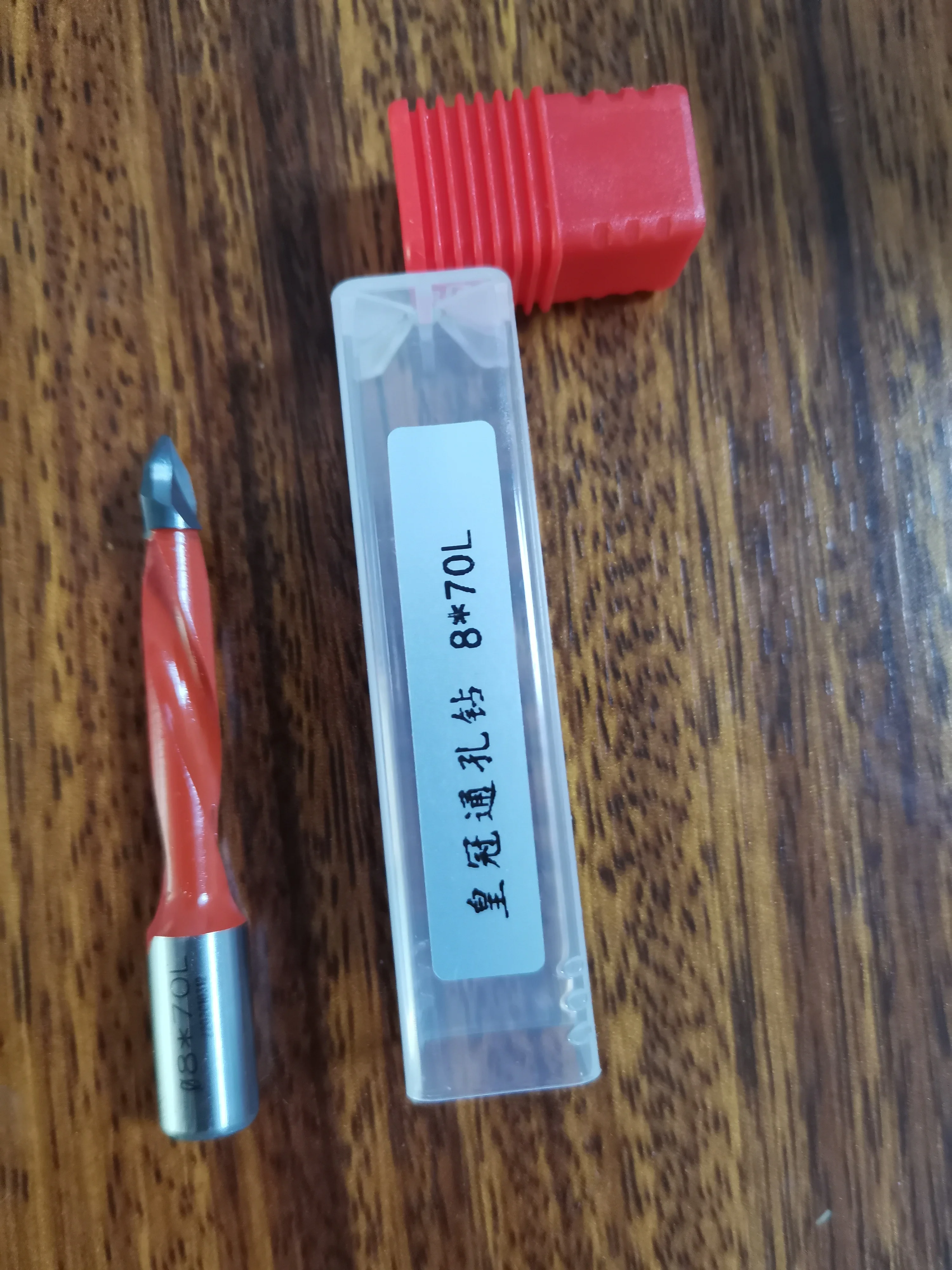 OEM furniture hardware tool  Tungsten Carbide left and right hand insert through hole V-shape drill bit