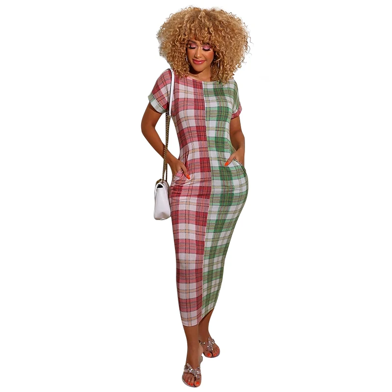 New Design Fashion Long Dreess Womens Plus Sized Clothing