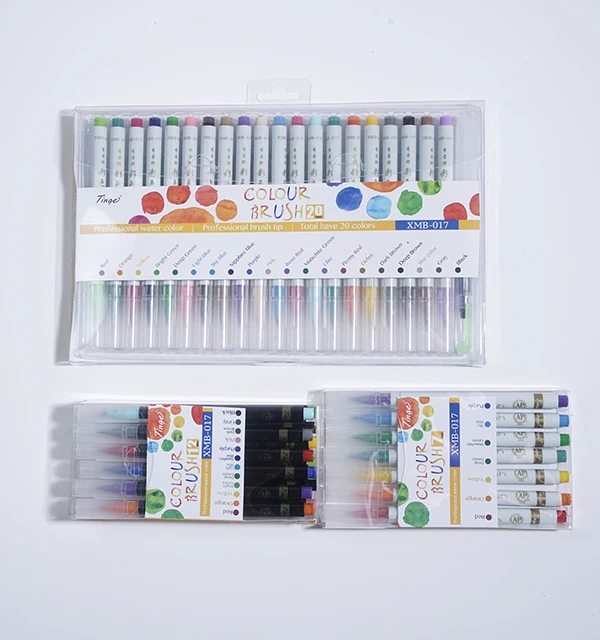 Watercolor Brush Pens 21 Color Watercolor Pen set