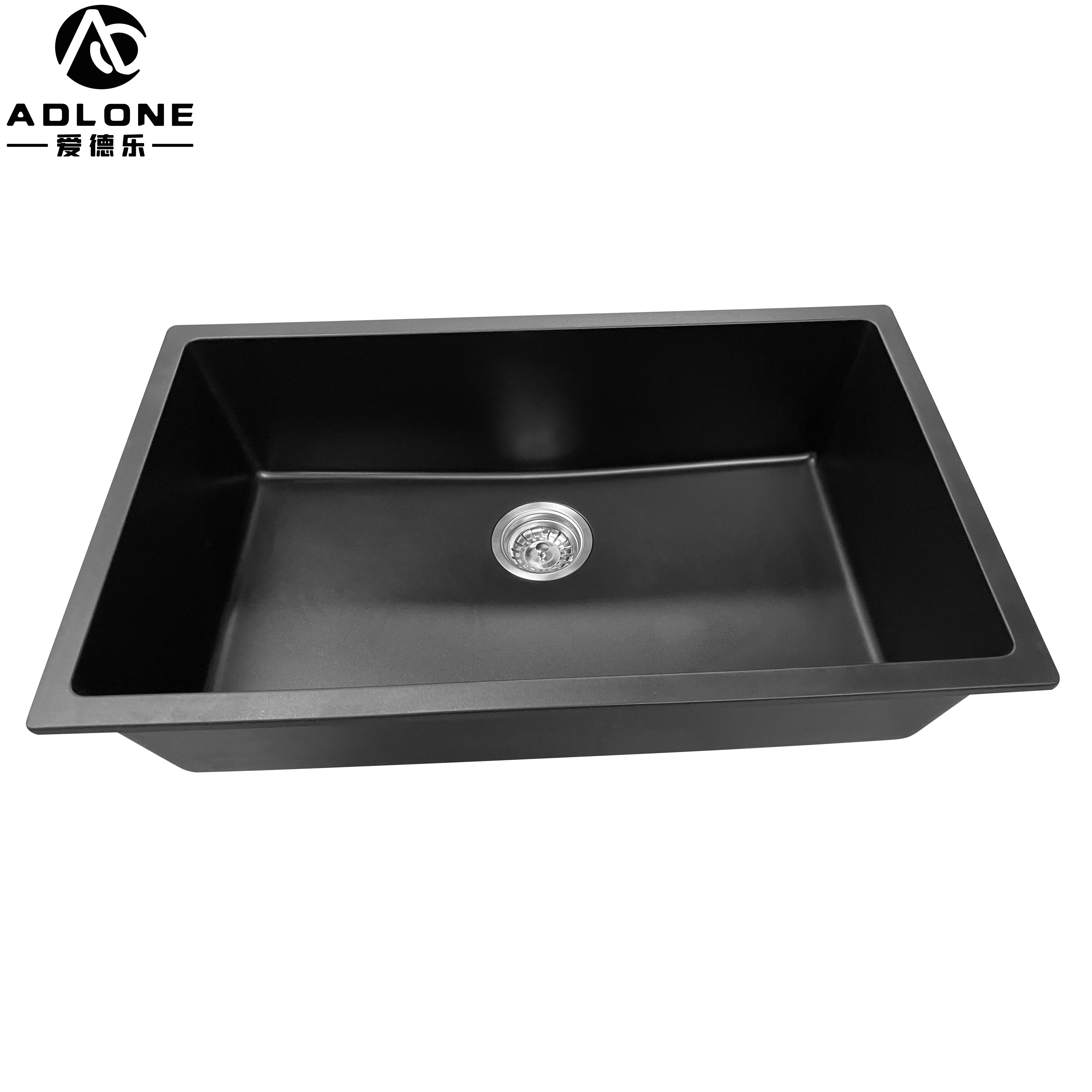 Customized handmade quartz sink marble luxury composite white quartz kitchen sinks