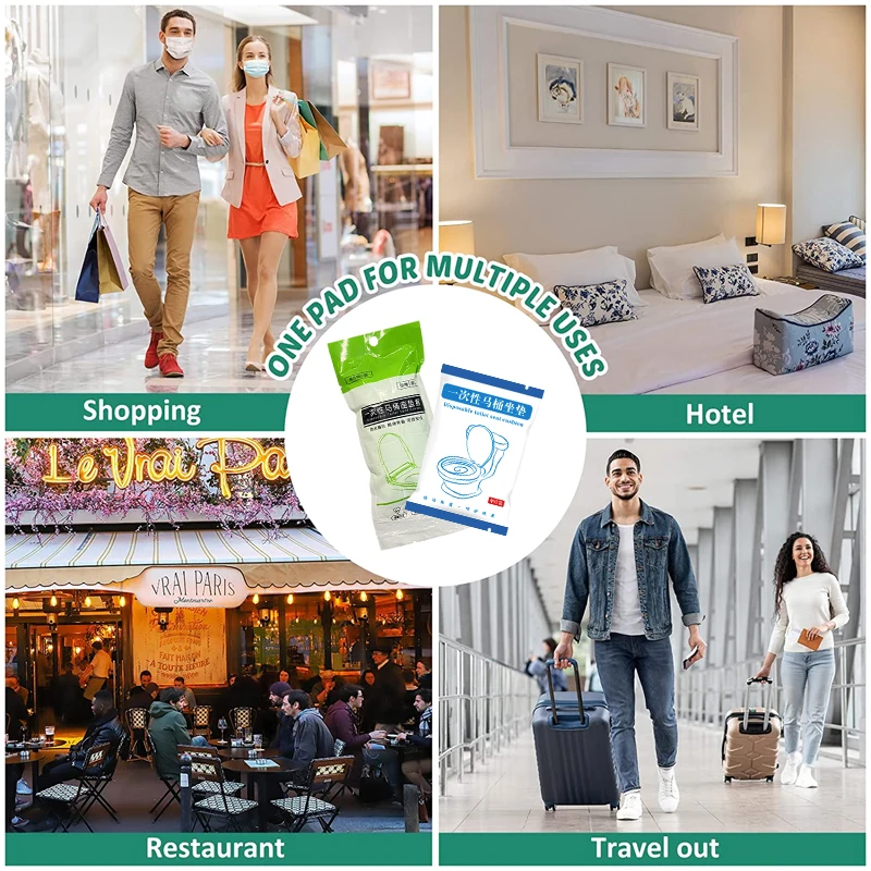 Disposable toilet seat paper toilet seat cover travel disposable toilet seat cover