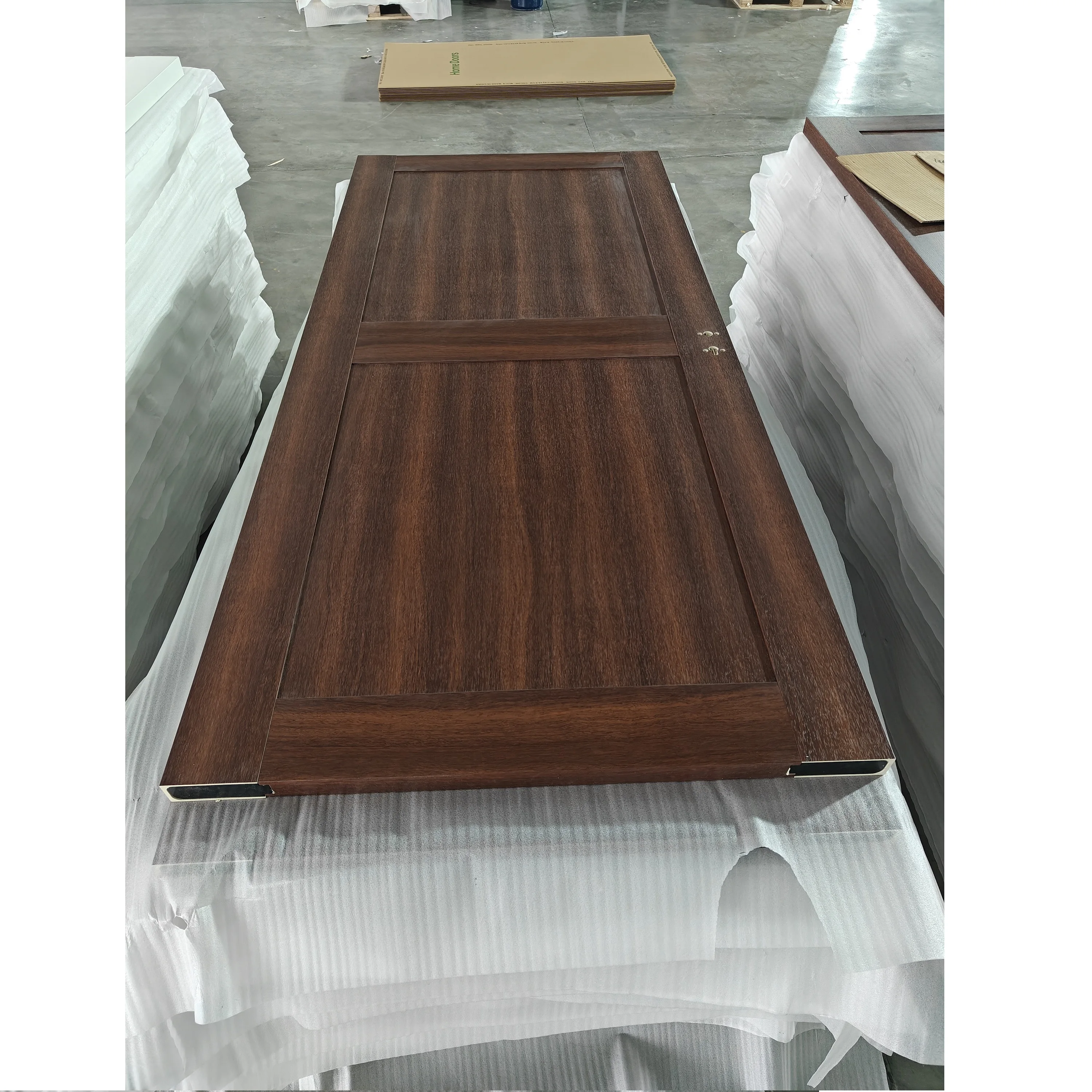 Belson Modern Design WPC Interior Door Factory Price Water Resistant Wpc Assemble Door Daily Production for Saudi Arabia