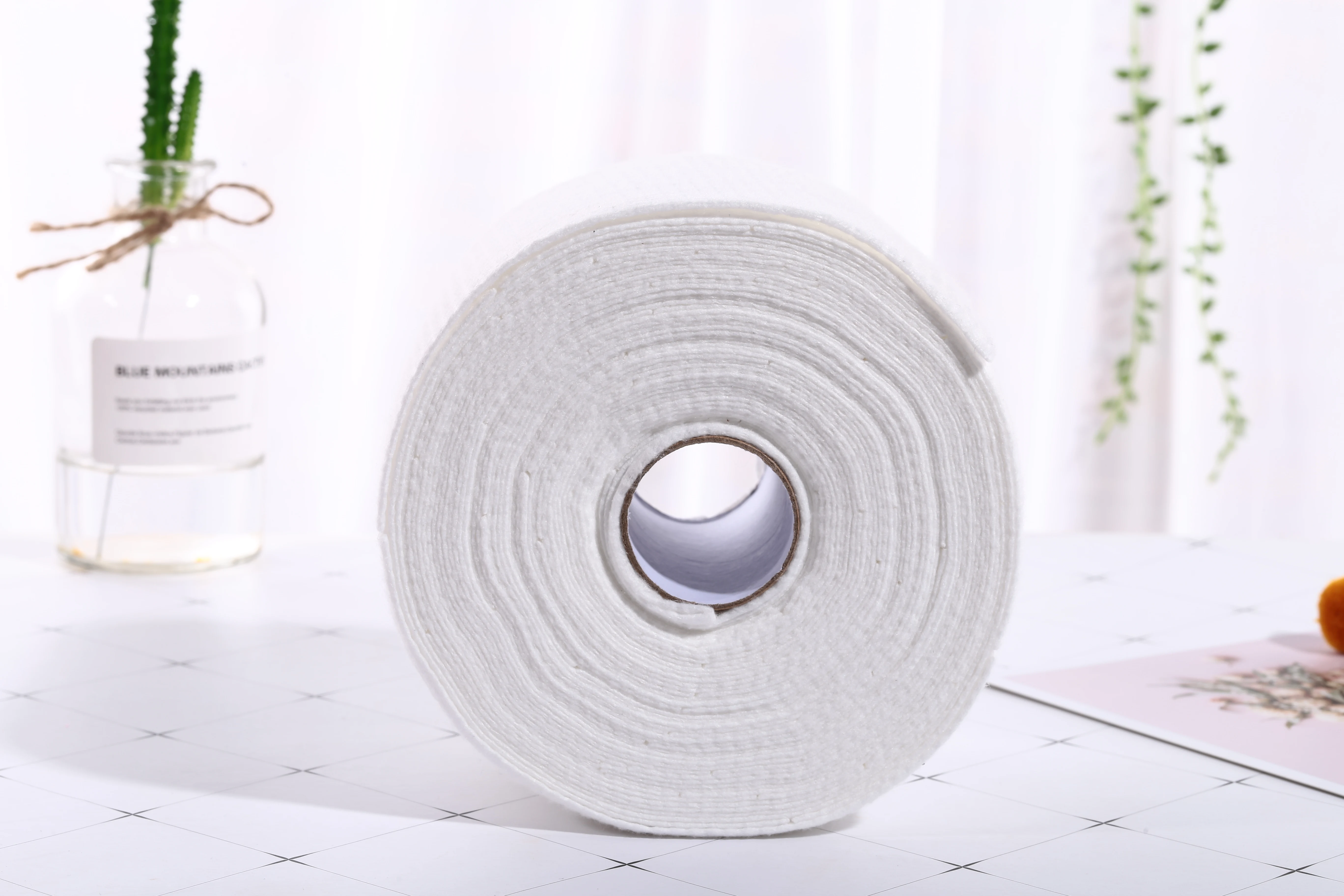 100%cotton viscose 2 ply paper towel interfolded paper towel for beauty salon