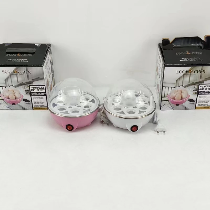 7 Egg Capacity Single layer Electric Egg Cooker for Hard Boiled Eggs with Auto Shut Off Feature