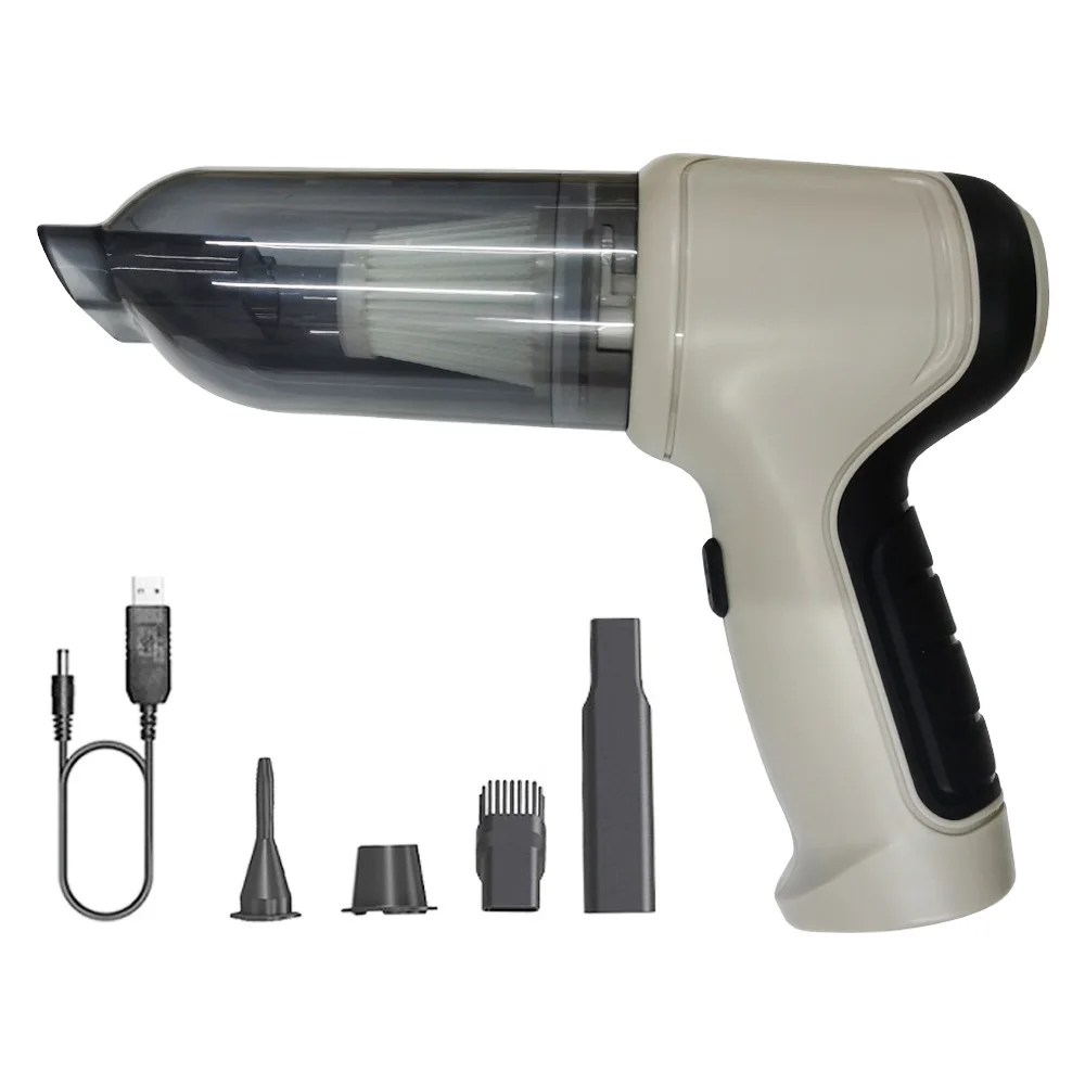 Rechargeable Battery Cleaning Machine Handheld Powerful Wireless Car Vacuum Cleaner Mini Wash for Car and Desk