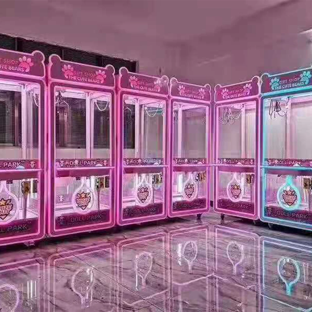  Детский игровой мини-кран «панда» прозрачный