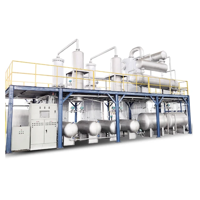 factory sell used oil refinery machine black engine oil recycling machine