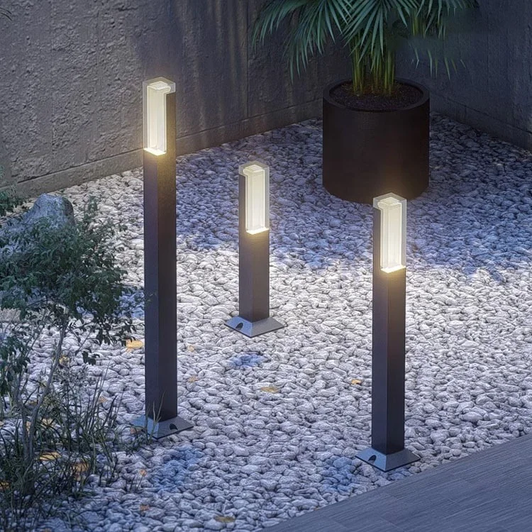 Die-casting Aluminium E27 Led Garden Bollard Light Lawn Lamp with Ce & Rohs