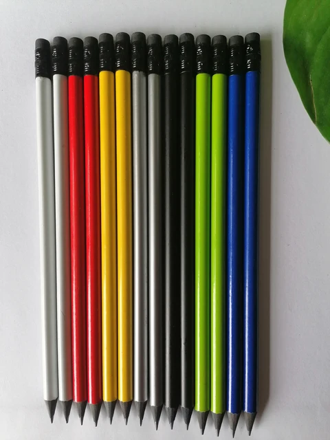 Bending Stationery Soft Bendable HB Pencil with Eraser Flexible Soft New Folding for Children Bulk Deformation Colorful Stripe