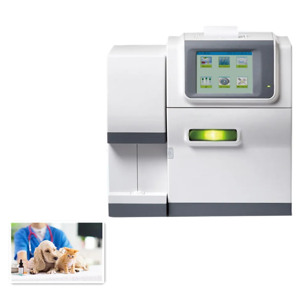 Medical Clinical Veterinary Equipment Fully Automatic Touch Screen Portable Blood Serum Electrolyte Analyzer