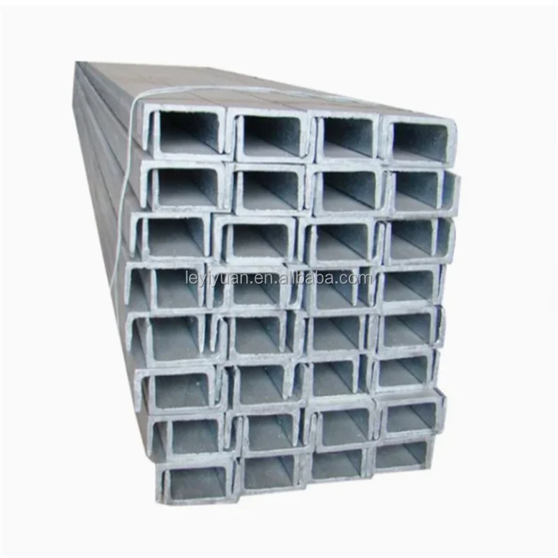Modern Design Hot-Rolled U-Shaped Iron Channel Grade Channel Steel for Metal Building Materials supplied Warehouse Application