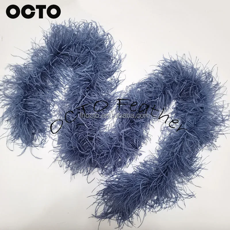 Wholesale Various Colors 2ply 3ply 4 ply 5ply 6ply 7ply 8ply 10ply High Quality Luxury Cheap Ostrich Feather Boa
