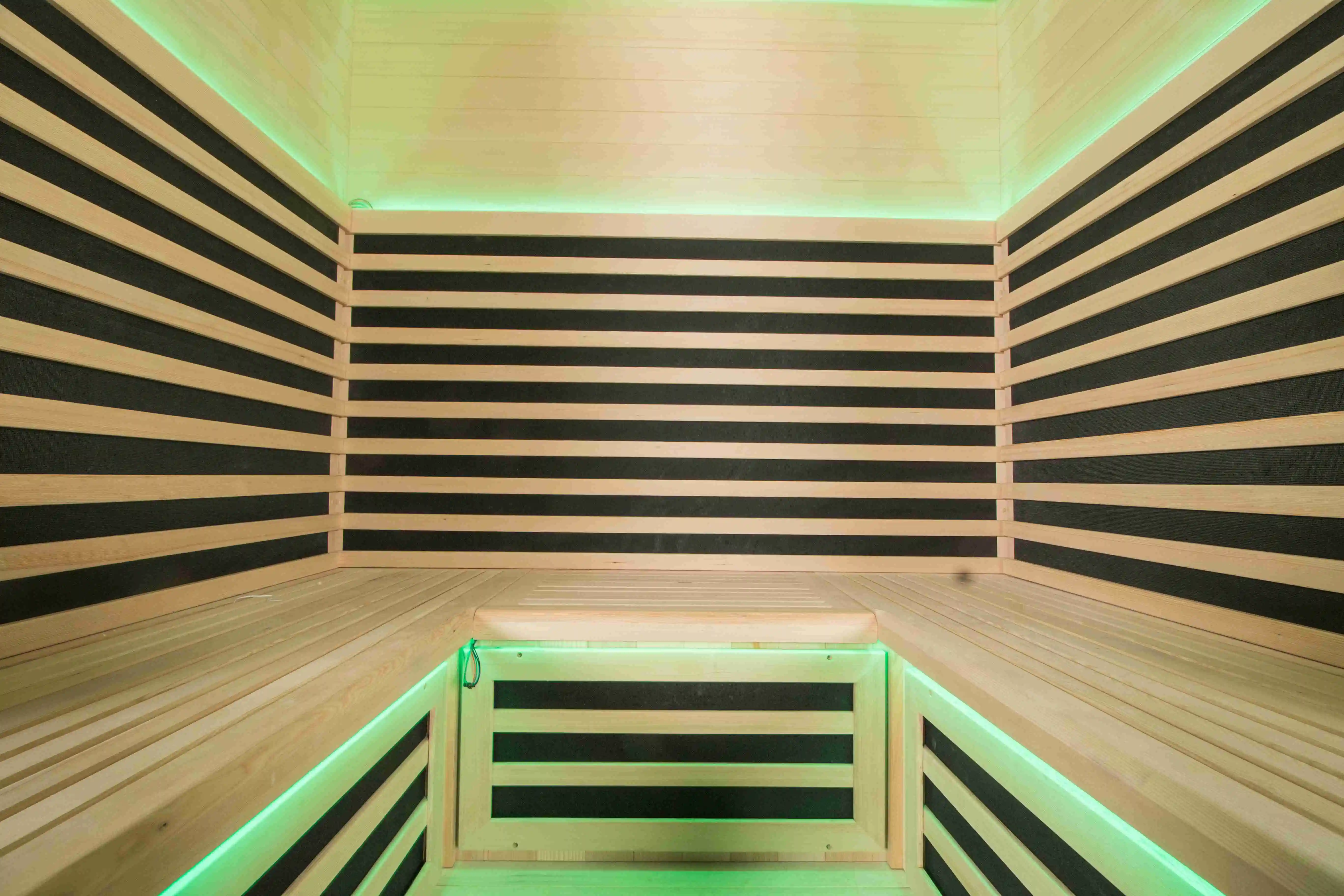 Low EMF  Infrared Carbon Heater Sauna with Full Spectrum Heater Intelligent Control Panel