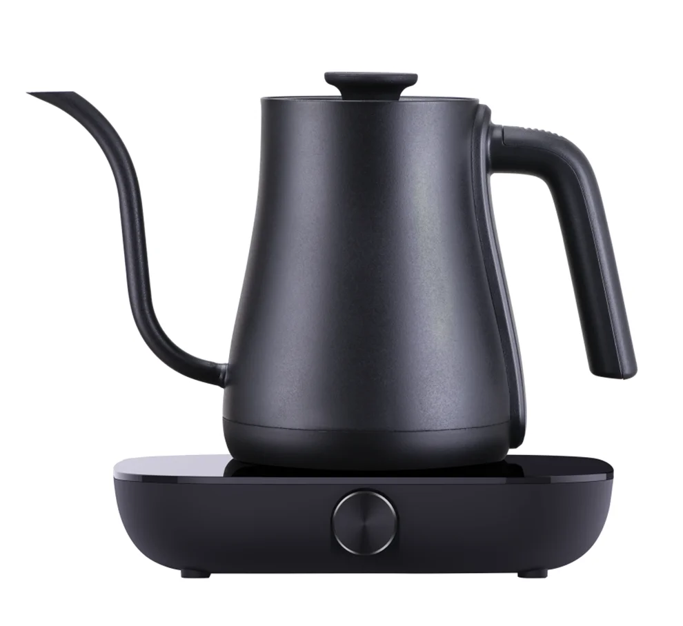 Home Appliance 0.6L / 1L Capacity 1200W Gooseneck Temperature Control Pour Over Kettle