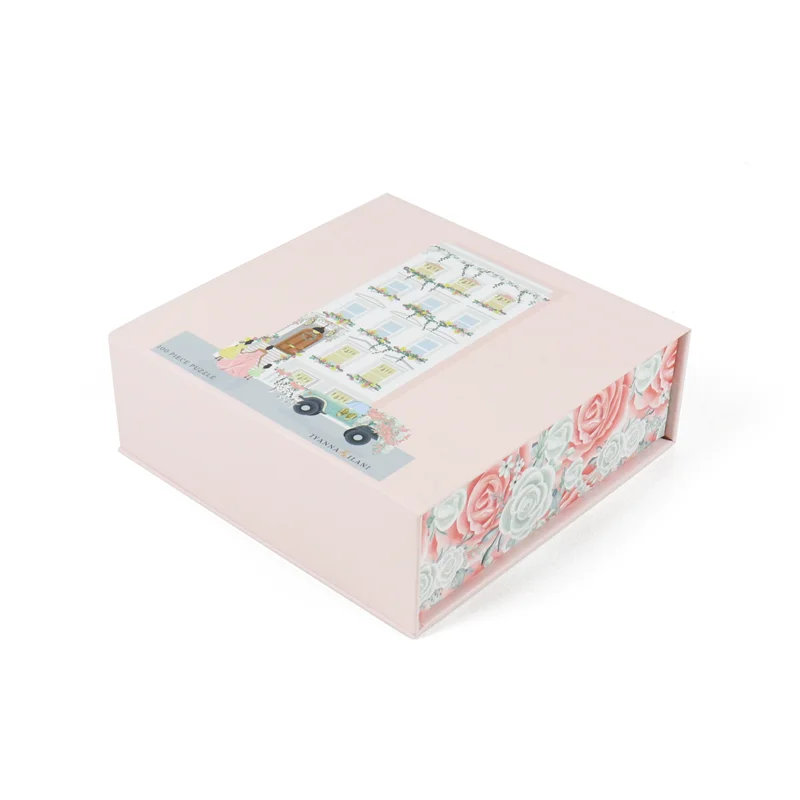 Custom Design Recycled Materials Cardboard Adult Puzzles and Cards Rompecabezas Educational Toy Magnetic Jigsaw Paper Puzzle