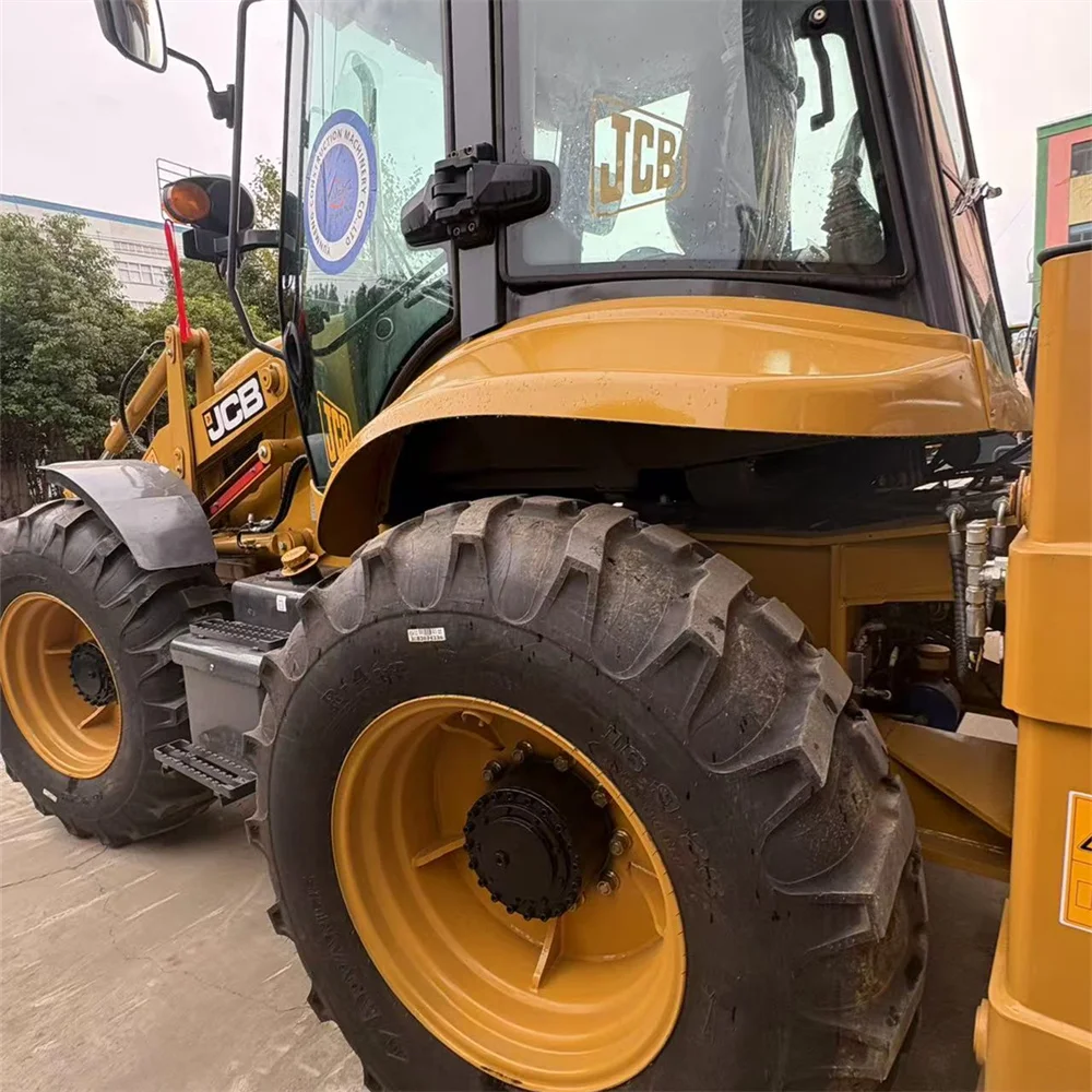 Used mini loader JCB 4CX used wheel backhoe excavator loader jcb4cx excavating loader digger second hand machine