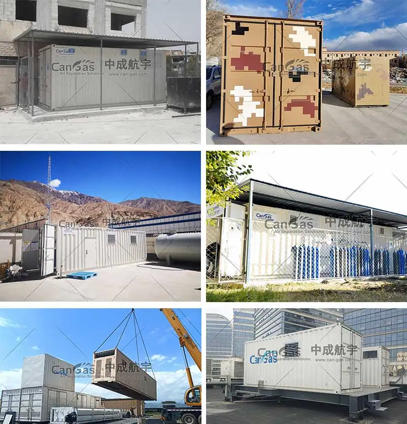 Hospital Containerized Oxygen Generator PSA Medical Oxygen Production Plant