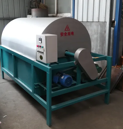  Automatic drum dryer for drying fruit vegetable chips cassava