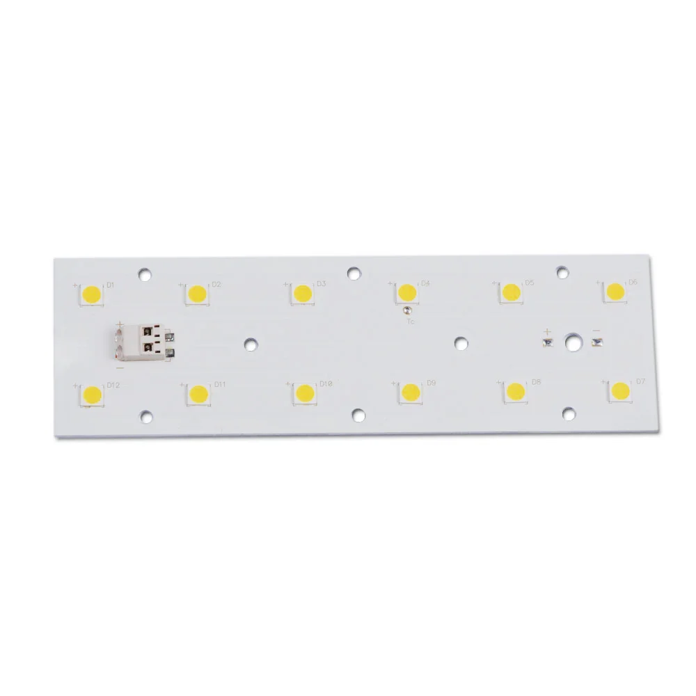 High quality 50W led dc light module 54V 56V with smd 5050 180 LM/W 70Ra 12 Bridgelux chips