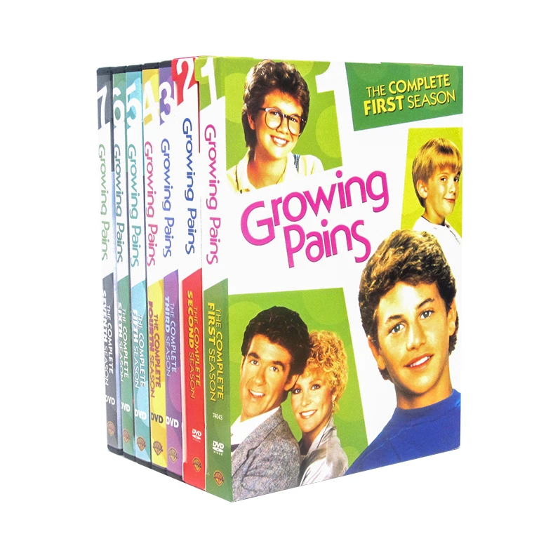 Growing Pains Season 1-7 The Complete Series 22 Discs Factory Wholesale DVD Movies TV Series Cartoon Region 1/Region2 Free Ship