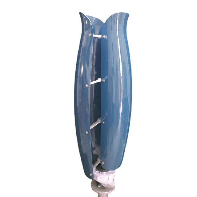 Simple installation 1000W Wind Turbine Generator Gainjoys Maglev Permanent Magnet Vertical Axis Wind Turbine Generator