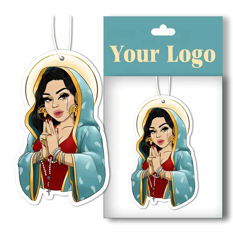 Colorful design custom car air freshener