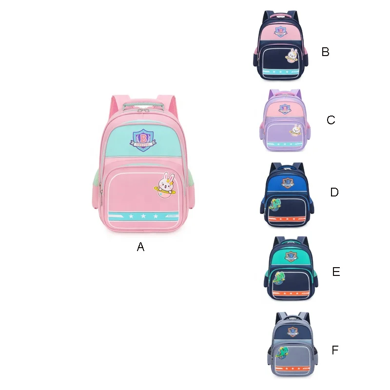 Wholesale Newly Lightweight Multi Pocket Waterproof 3D Animal Cartoon Cute Polyester Girls Boys Kids Backpack School  Bags