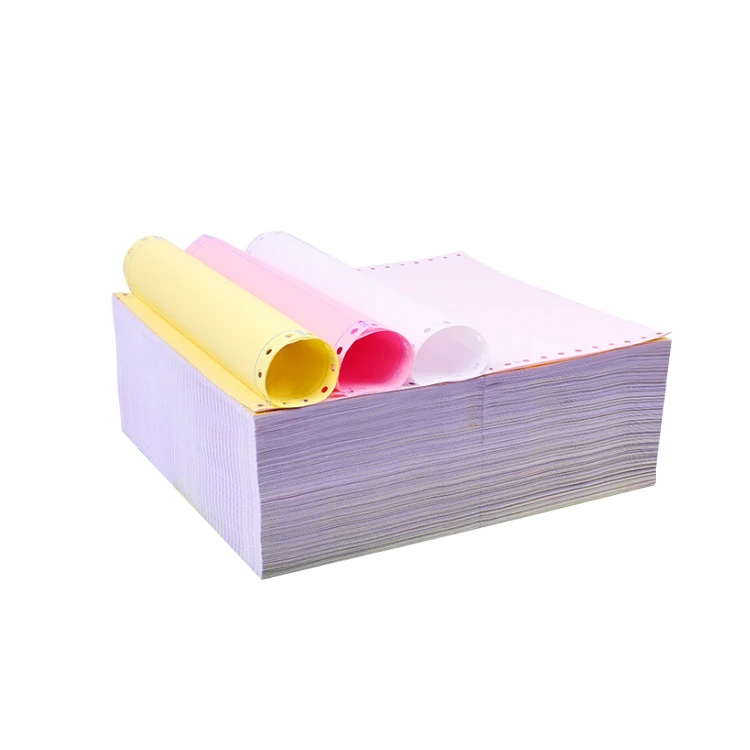 High quality blue image self-copied carbonless paper