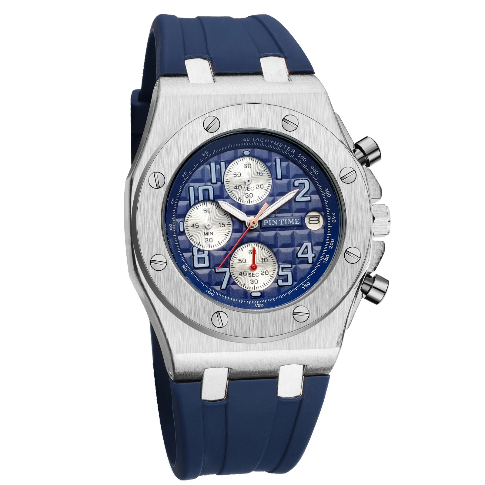 Waterproof Brand Private Label Watch Men Wrist Luxury Hip Hip Diamond Iced Out Men Watch Horloges From China