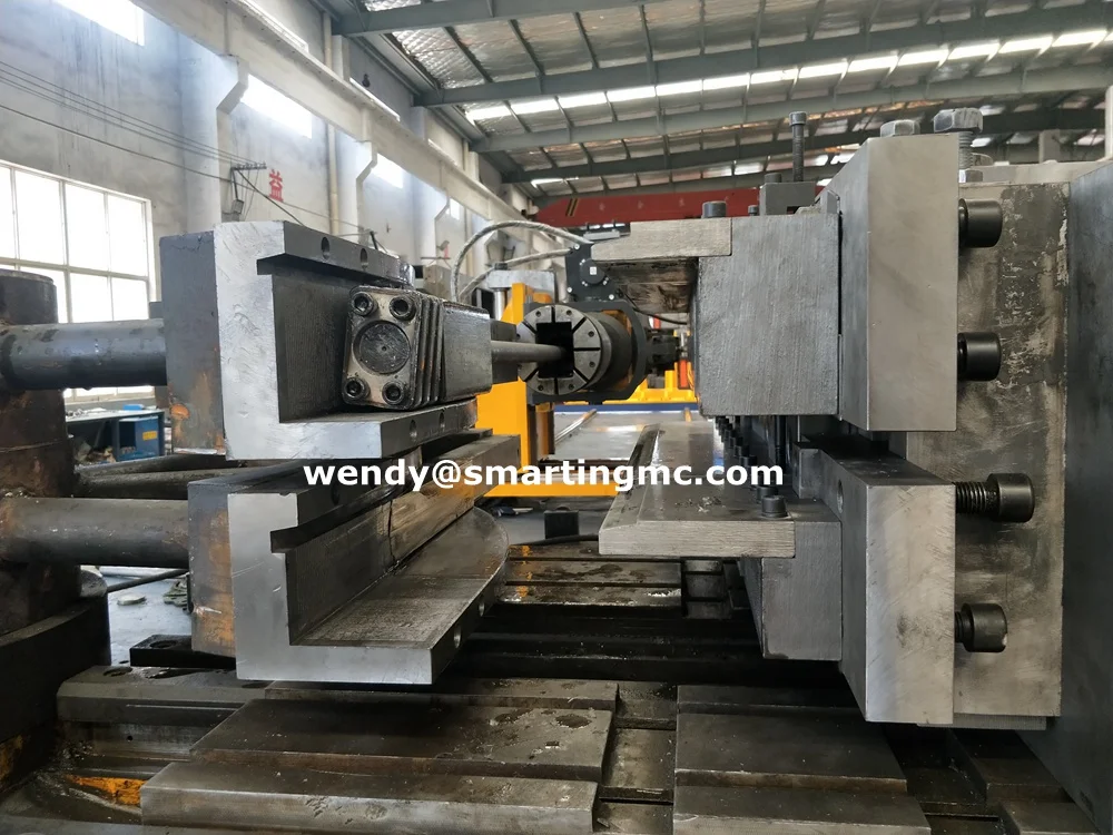 DW115CNC Automatic big pipe multi stack square pipe bending machine with ball mandrel