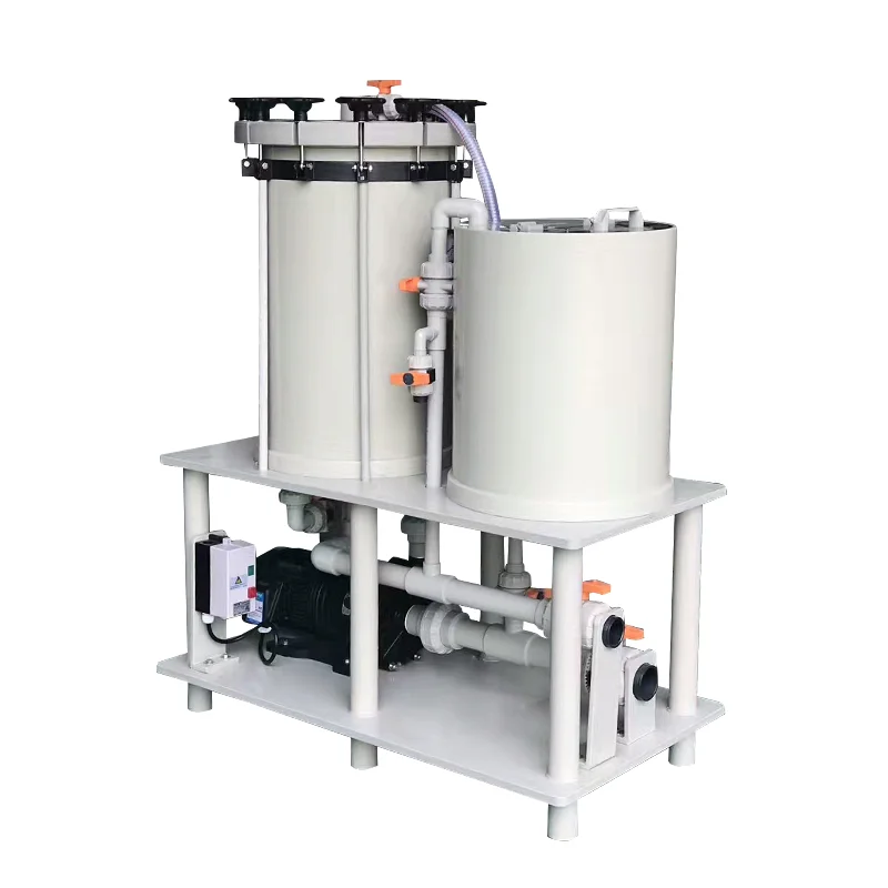 Chemical filter machine resistant to acids and bases nickel chrome plating filter copper electroplating filter