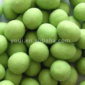 Высокое качество Собственная упаковка вкусные арахисовые орехи с покрытием васаби хрустящие китайские