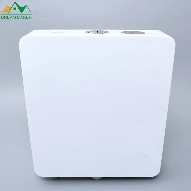 Portable bathroom accessory cleaner energy-saving double press silent flushing wall hung tank plastic squat water toilet tank