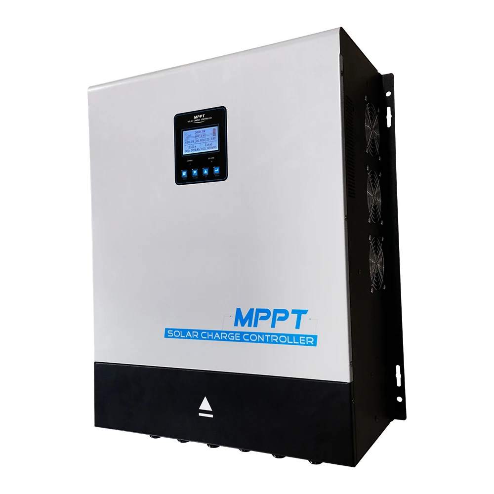 MPPT 100A 192VDC PV INPUT 650V  MPPT Intelligent Solar Charge Controller with wifi MODE 240V 360V 380V AVAILABLE ONE INVERTER