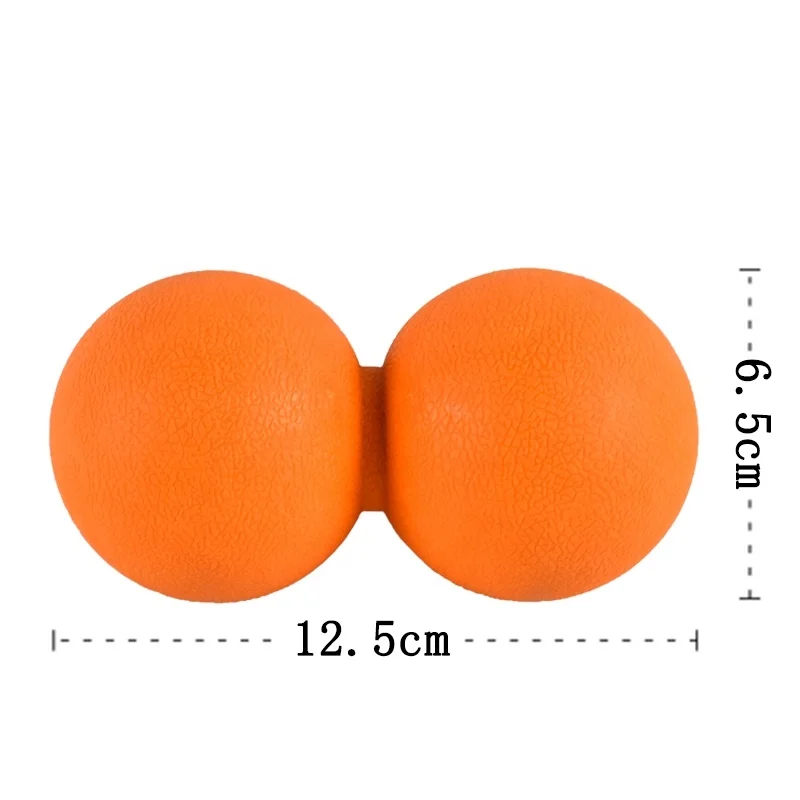 Muscles recovery and relax peanut durable lacrosse ball for neck shoulder massage
