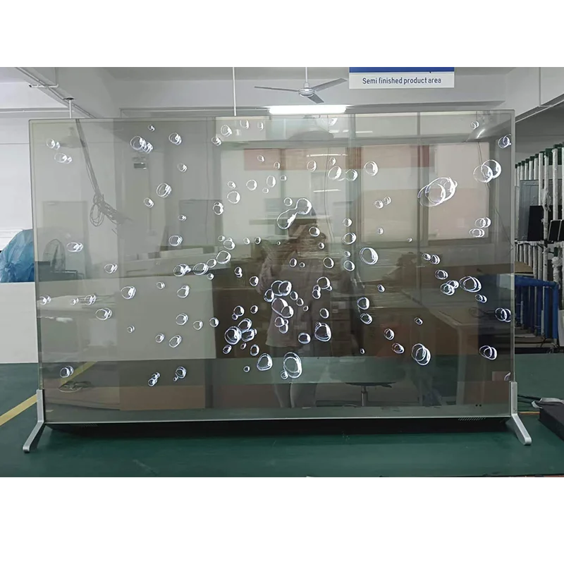 Настольный экран Smart Android HD 55 дюймов прозрачный OLED TV настенный дисплей музейная выставка ювелирных изделий класса люкс