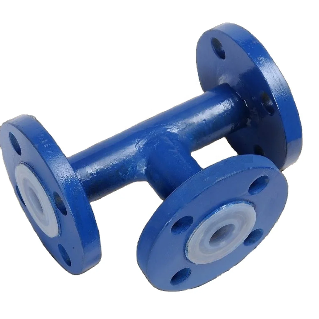 High Temperature Resistant Steel lined Ptfe pipe fittings Plastic lining Pipe for Chemical Pipeline