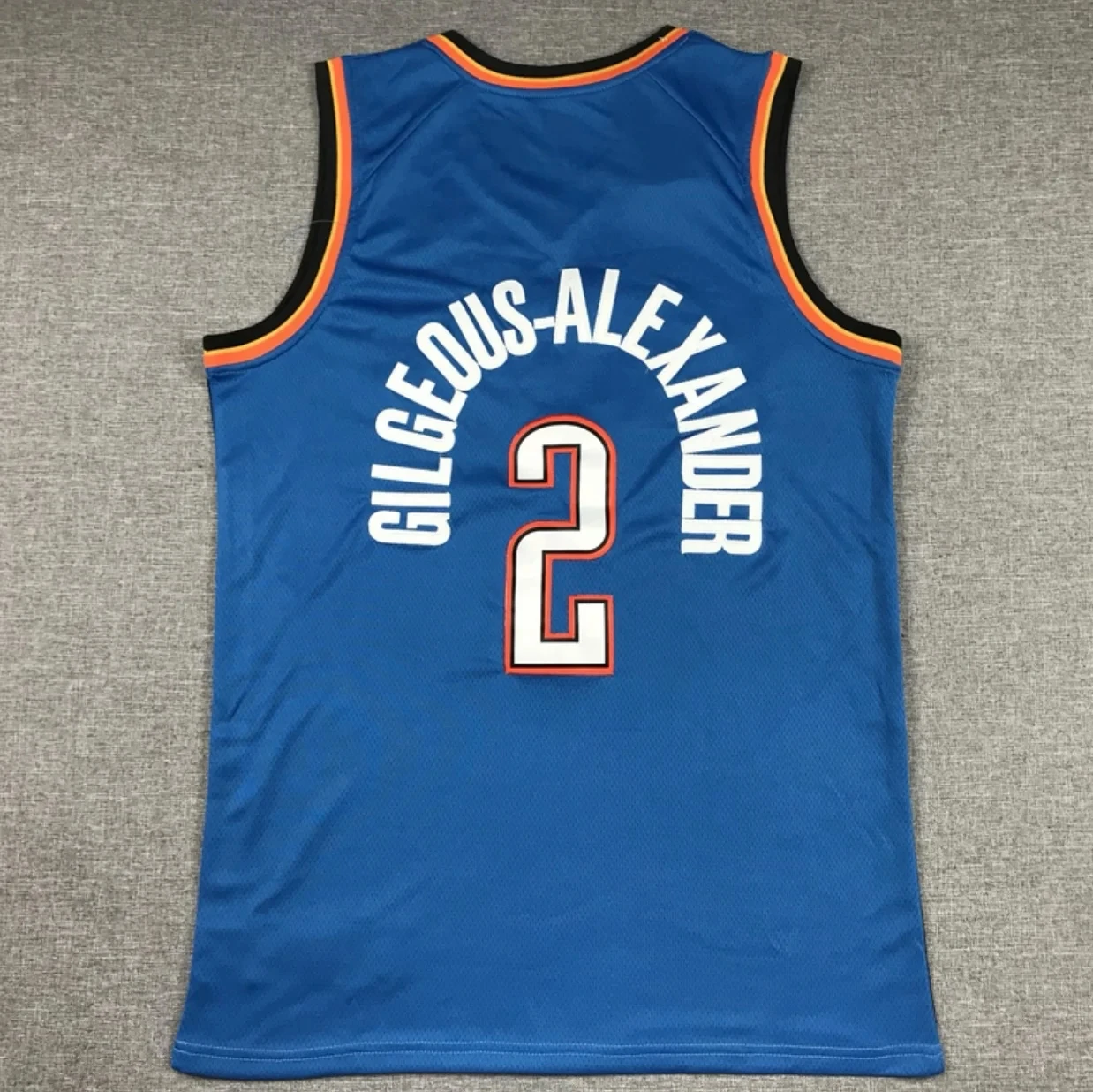 2024 новый сезон Мужская спортивная баскетбольная майка 2 Shai Gilgeous-Alexander 7 Holmgren 3 Josh Giddey America