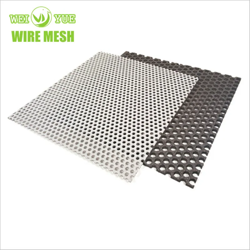 2022 Hot sale round hole decorative perforated sheet metal 2mm stainless steel perforated metal screen sheet