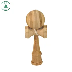 Factory Direct Wooden Kendama Toys Japanese sword wood ball Kendama  Bamboo Kendama Toys