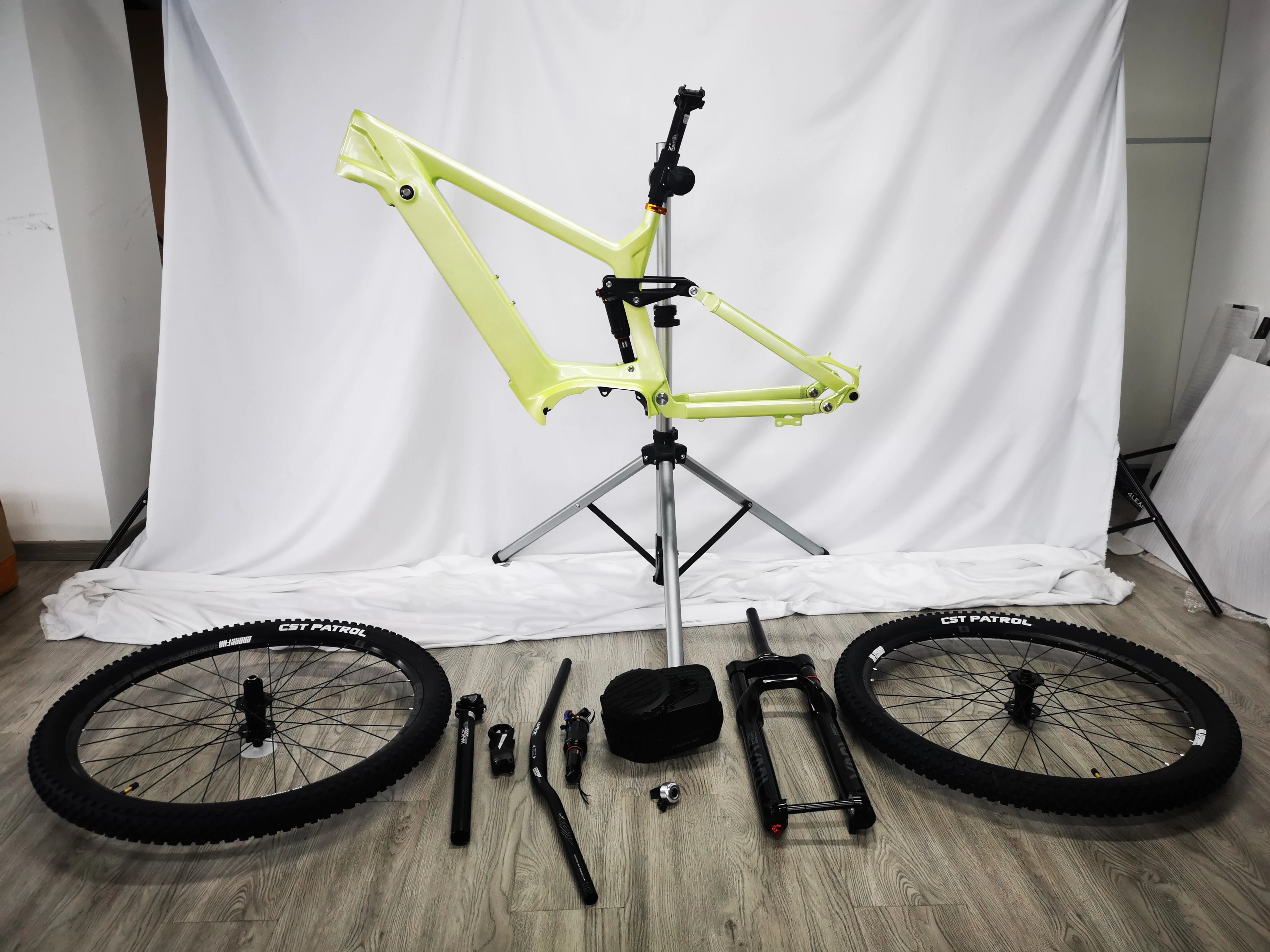 Горный велосипед Enduro Frame из углеродного волокна велосипеды для взрослых Bafang M620 рама E