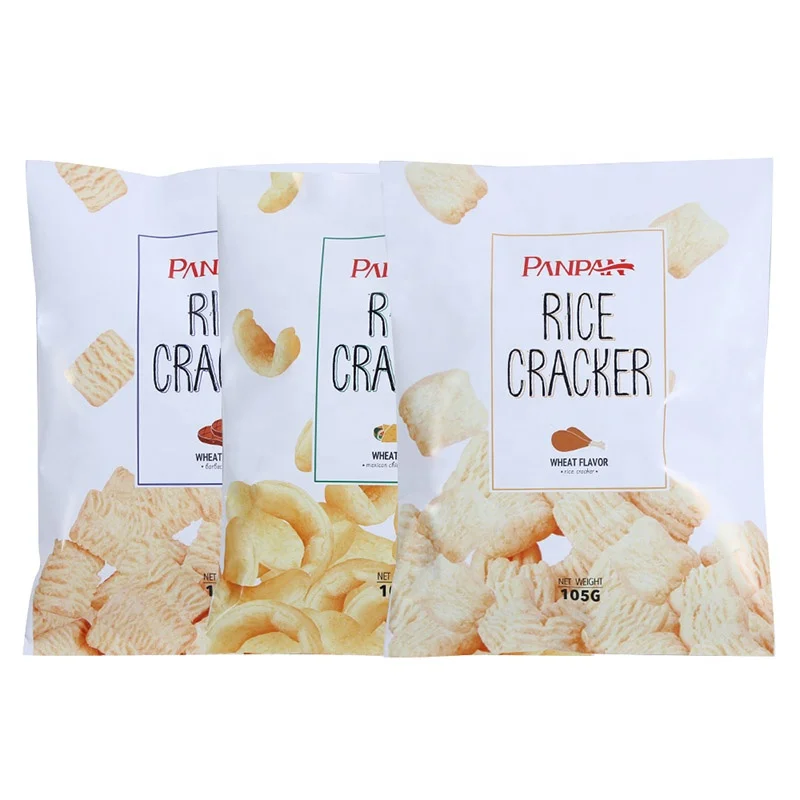 Panpan thin cereals rice cracker snacks