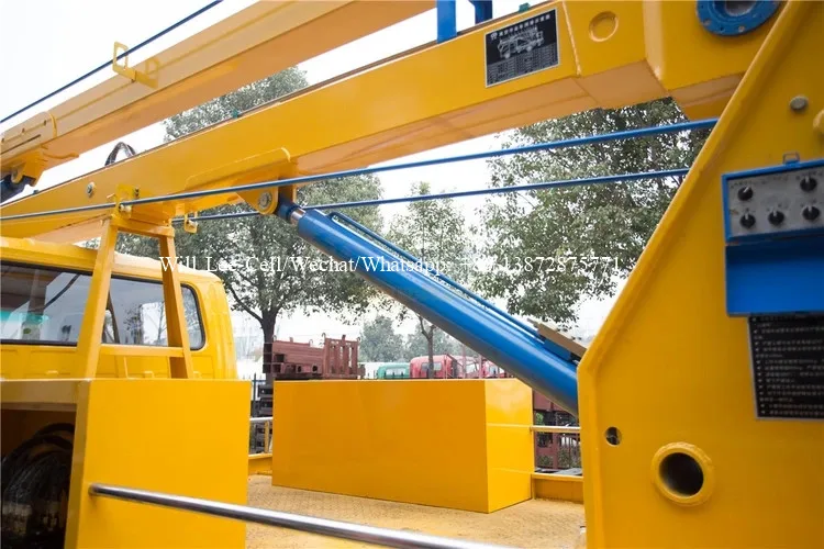 600P 14M воздушная Рабочая платформа Manlift транспортного средства в комплекте со складывающейся рукояткой ведро грузовик с ISUZU