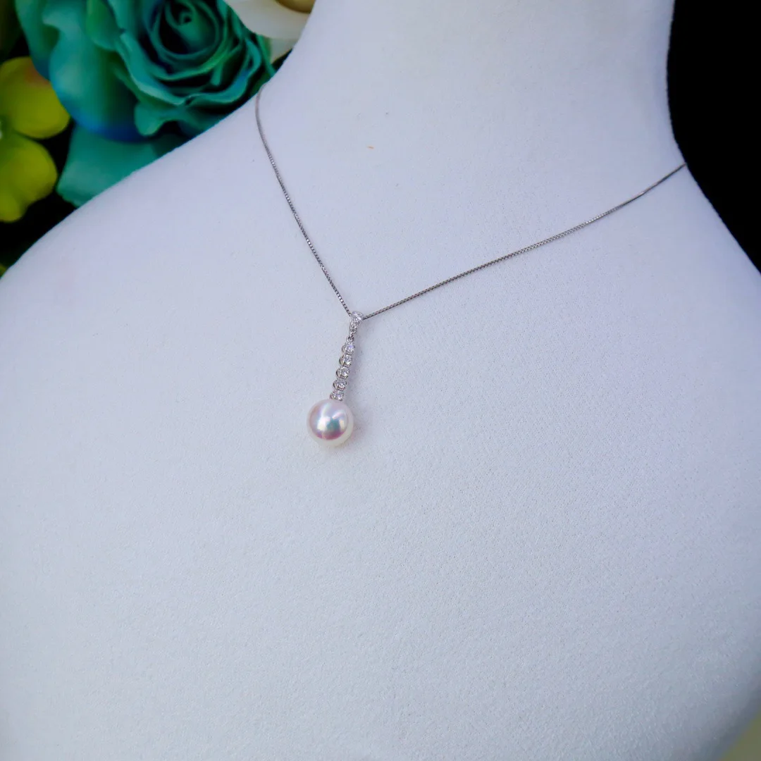 Customized 2024 New Design 18k Gold with Diamond Dainty Mother of Pearl Jewelry Sunshine Necklace