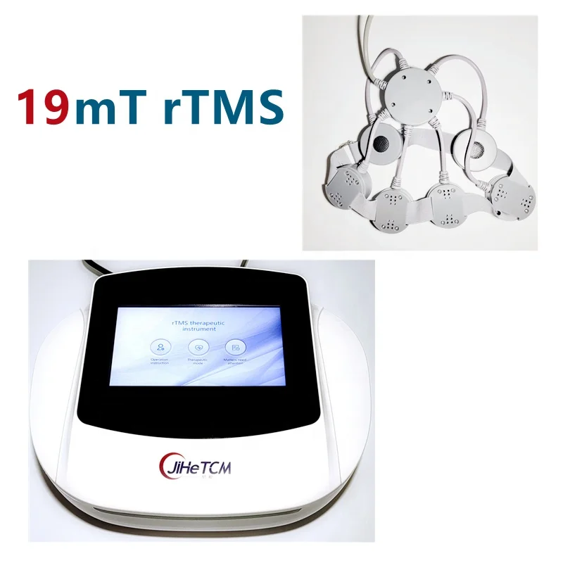 19mT Rtms Transcranial Magnetic Stimulation for Stroke adult &Child Insomnia Anxiety Depression Autism Brain Therapy Apparatus