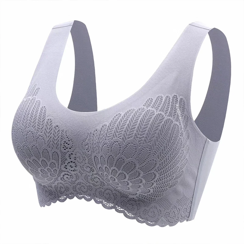 Women Sexy Fitness Clothing Yoga Top Cross Back Running Seamless yoga gym bra sports bra yoga sexy sports Thai latex bra