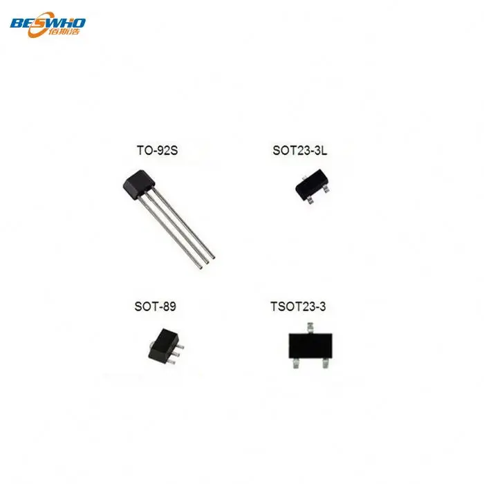 Высокая чувствительность AH603 SOT23 TO92S Замена SS49E/SS39E Холл линейный переключатель Магнитный датчик