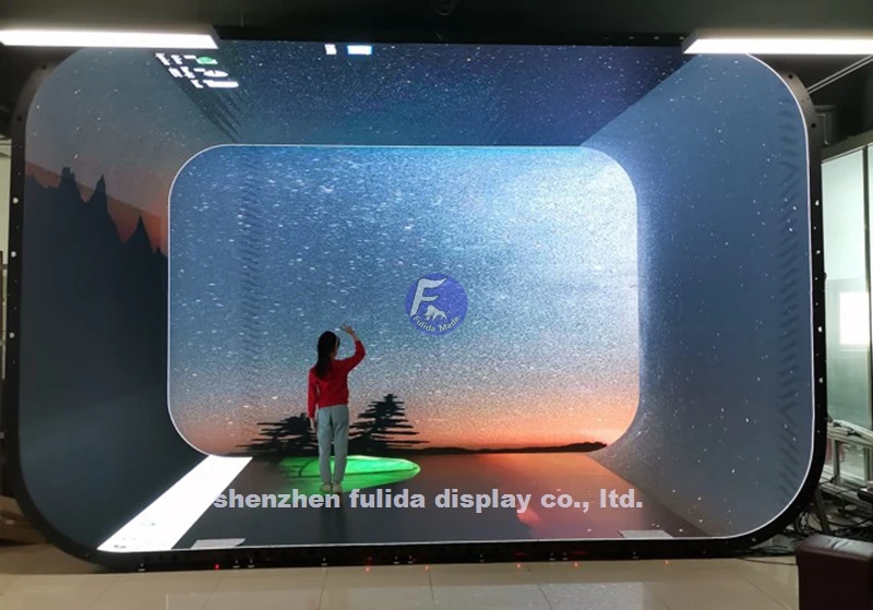 flexible led modules P1.5 P1.8 P1.875 P6 Indoor Led Display Video For Advertisement Led Display Screen Video Wall