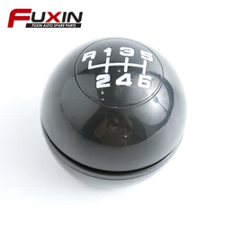 6 Speed Chrome Black MT Lever Handball Car-styling For Alfa Romeo Giulietta 2010 Gear Stick Knob Shift