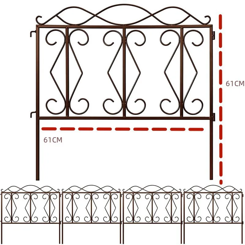Wholesale custom size Waterproof Home Outdoor Decorative garden mesh fence
